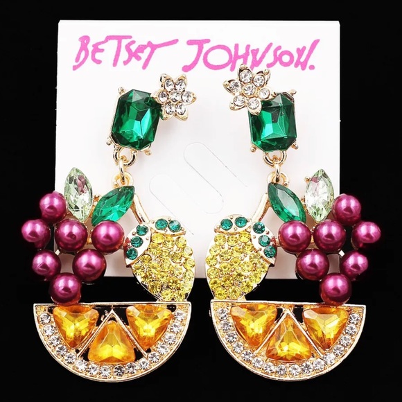 Betsey Johnson Jewelry - Betsey Johnson 🍊Fruit’s🍇Cute🍋Earrings🙂